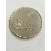 1 сом 2008 года Киргизия