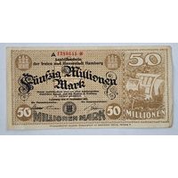1923 год Германия 50 000 000 марок