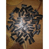 Клемники 50шт. 10р. за все.