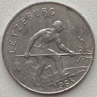 Люксембург 1 франк 1964 г.