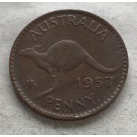 Австралия 1 пенни 1957 Елизавета II