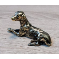 Статуэтка миниатюра Далматинец Бронза