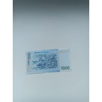 Южная Корея 1000 вон 2007 год