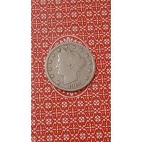 США 5 центов 1910
