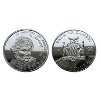 Замбия 1000 квача 1998 принцесса Диана