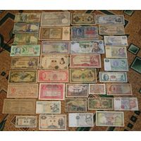 Красивый Лот х 36 разных банкнот