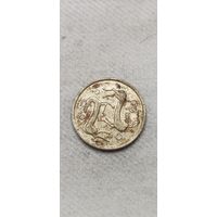 Кипр 2 цент 1985