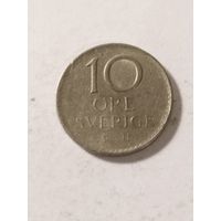 Швеция 10 оре 1970