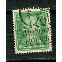 Рейх (Веймарская республика) - 1926/1927 - Фридрих фон Шиллер 5Pf - [Mi.387] - 1 марка. Гашеная.  (Лот 9JH)-TG2P25