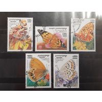 Камбоджа. 1999 год. Фауна. Бабочки (184)