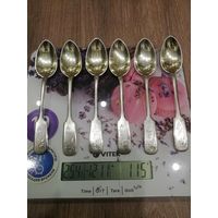 Серебряные ложки 875 проба (до ваенные) вес 115 гр. Есть ТОРГ