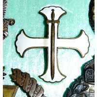 Полковой знак Лейб-гвардии Семёновского полка. Российская империя. 1917 г. Редкий.