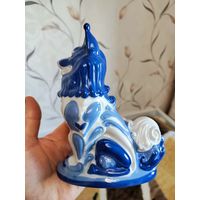 Статуэтка фарфор собака Богданов