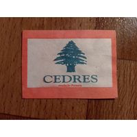 Спичечные этикетки АО Солнце. CEDRES.1998 год