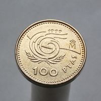 Испания 100 песет 1999 Международный год пожилых людей