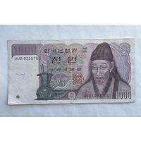 Корея 1000 вон