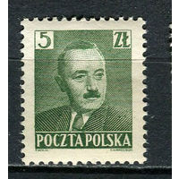 Польша - 1950 - Президент Болеслав Берут 5Zt - [Mi.547] - 1 марка. MNH.  (Лот 20JR)-T3P19
