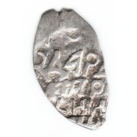 Деньга ~1485-1505 Иван III Васильевич (Великий) Строчечник чеканка в Твери _состояние VF