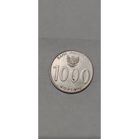 Индонезия 1000 рупиан 2010