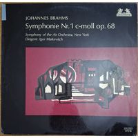 Johannes Brahms / Igor Markevitch, Symphony Of The Air Orchestra, New York – Symphonie Nr. 1 c-moll op. 68