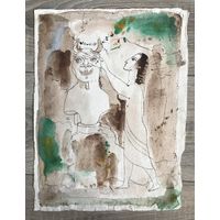 А.Мара (А.А.Марочкин). Акварель