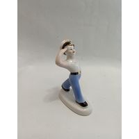 Статуэтка Юный Моряк Фарфор СССР
