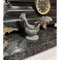 Пепельница Вазочка ПЕТУХ силумин СССР 1960-е гг