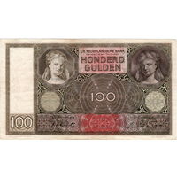 Нидерланды, 100 гульденов, 1942 г.