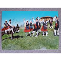 Этнография. Испания, Астурия. Традиционный танец с обменом