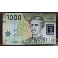 Чили 1000 песо 2020 год UNC P-161j полимер