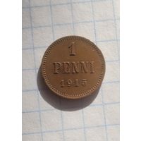 1 пенни 1915 года