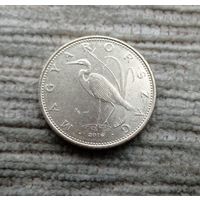 Werty71 Венгрия 5 форинтов 2016 большая белая цапля