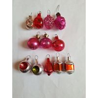 Елочные мини игрушки из набора Малютка