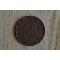 Япония 1/2 сена 1887 с 1 руб