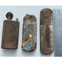 Зажигалки старинные.Германия.ПМВ 3 шт.
