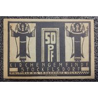 50 пфеннигов Германия 1921 г. Штоккельсдорф (Stockelsdorf) нотгельд (картон)
