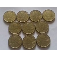 1 евро Греция 2013 г. (10 монет по 10 ец.)