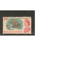 Багамы-1967(Мих.266) , гаш.  , Морская  Фауна, Рыбы(2)
