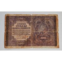 1919 год  Польша 1000 злотых Костюшко