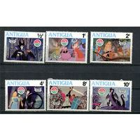 Антигуа - 1980 - Рождество. Спящая красавица - 6 марок. MNH.  (Лот 5Gv)-T4P16