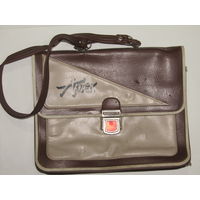 Редкость. "Артек". Школьный портфель. Ранец. Пионерский лагерь. Октябренок. Пионер. Агитация. Оригинал. Ретро СССР.