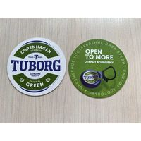 Подставка под пиво Tuborg No 19 /Беларусь/