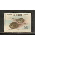 Япония-1977(Мих.1310) , **   , Морская  Фауна , (одиночка)