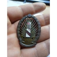 Знак Корпус Охраны пограничья(КОП) Польша. За службу на границе 1924 - 1939 гг. Редкий. Офицерский.