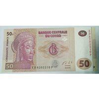 РАСПРОДАЖА!!! - КОНГО 50 франков 2013 год