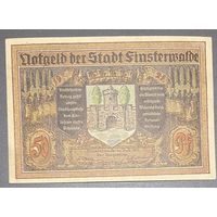 Нотгельд 50 пфеннигов 1922 год. Каппельн Веймарская республика