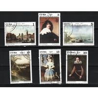 Куба 1977, Картины Национального музея, Mi 1,82, К038
