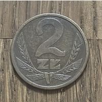 Польша 2 Злотых 1980г.