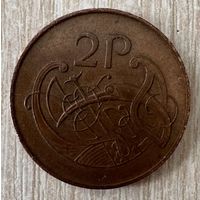 Монета 2 пенса 1971 год. Ирландия.