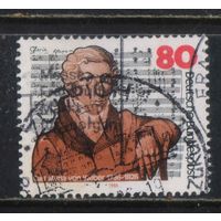 Германия ФРГ 1986 200 летие композитора Карла фон Вебера #1284
